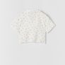 Zara polka dot shirt with knot size 9yo Image 2