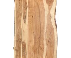 Table Top Solid Acacia Wood 100x(50-60)x3.8 cm