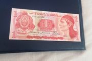 UNC 1980 Honduras 1 Lempira Banknote