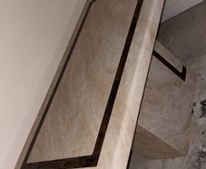 marble kitchen table