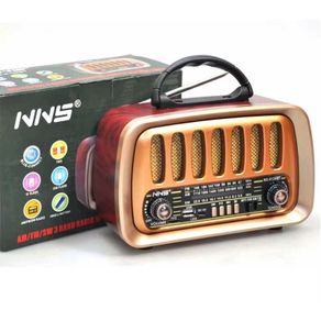 Retro Vintage Style Bluetooth Speaker Wooden Radio