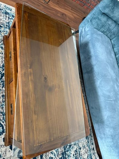 Egyptian coffee table. New zeeland pine.