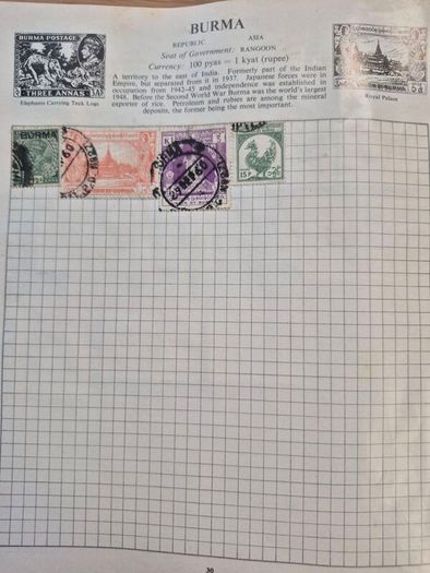 Stamps of the world stanley gibbson album