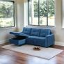 Corner Sofa Bed with Storage - Free Delivery Ireland - 4 Colours Image 5