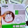 Cat Flap White Brand New Image 2