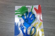 blue jelly hand toy