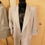 Women's ZARA Light Grey Jacket Size L Image 7