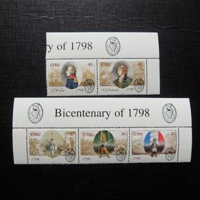 Ireland Bicentenary 1798-1998.United Irish Rebellion.MNH.Stamp Set.Mint Never Hinged.