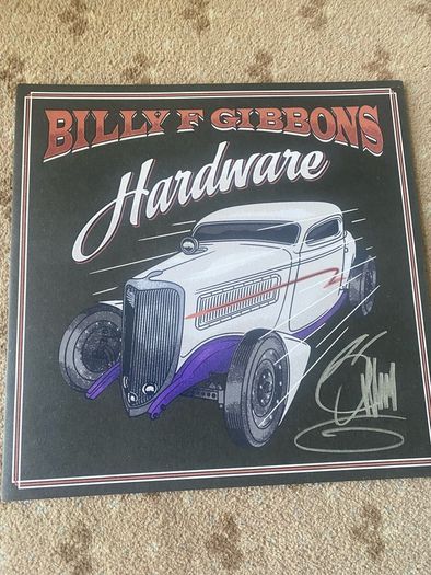 Billy Gibbons Hardware Vinyl Brand New signed