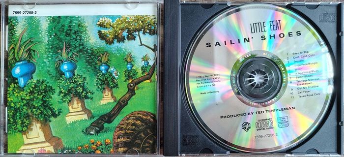 Little Feat - Sailin' Shoes CD (1988) Classic Southern Rock EX+