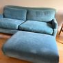 Loaf Pavlova Sofa and matching footstool Image 2