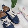 Christian Louboutin Rantulow navy leather Sz 40.5 (Unisex) Fit 7 UK Mens or 7.5-8UK Women's - Rrp 675 (New) Image 3