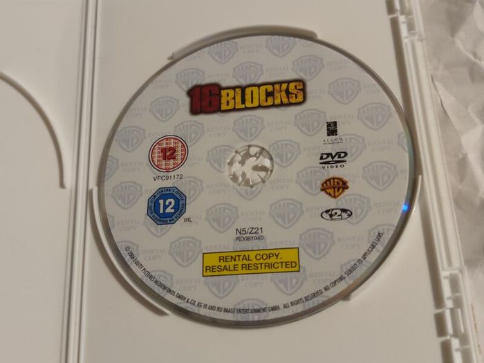 16 Blocks Dvd