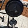 Olympic Large Squat Rack, Weight Bench, Weights, Bars + More, Great Set Up, All You Need!!! Image 5