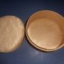 Vintage Cloth Covered Trinket Box for Sale Image 3