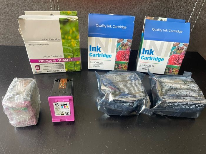Inkjet cartridge H-300XLB RRH-300CLXL HIR304XLC 304XL for HP Deskjet Photosmart