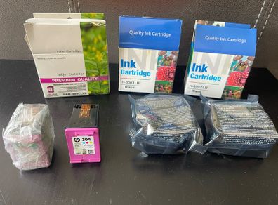 Inkjet cartridge H-300XLB RRH-300CLXL HIR304XLC 304XL for HP Deskjet Photosmart