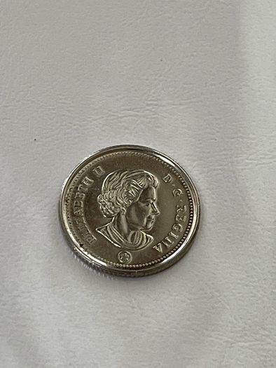 2014 Canadian 10 cents