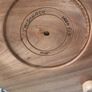 antique nautical wooden quartz clock Image 6