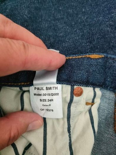 Paul Smith Regular Tapered Fit Jeans Mens W35 L32