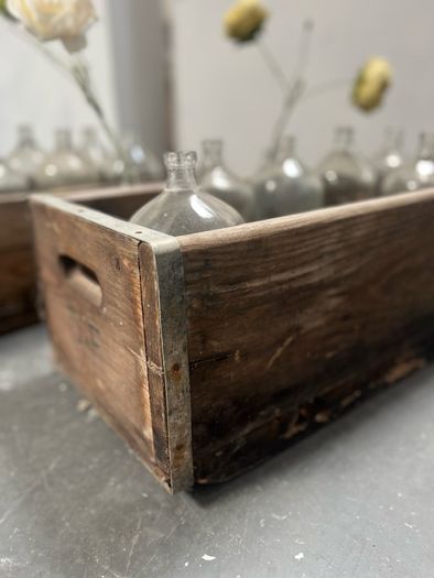 wedding decor, glass bottles, vintage style