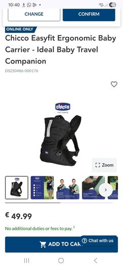 Baby carrier in good condition