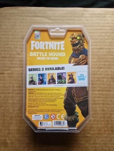Battle Hound Fortnite Official Collectors Figure/ Accessories