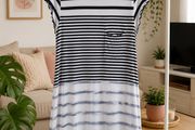 tshirt dress American eagle striped dress medium