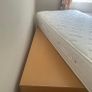 Bespoke Solid Wood Bed & Mattress for Sale Image 3