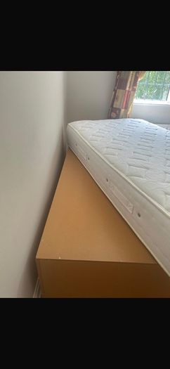Bespoke Solid Wood Bed & Mattress for Sale