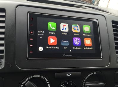 pioneer carplay android auto head unit