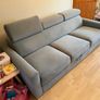 Stunning 3+2 Seater Grey Sofa Set (Sofa Bed+Storage) Image 6