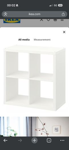 Ikea Kallax 4 Cube White Storage Unit For Sale in Dublin 24, Dublin ...