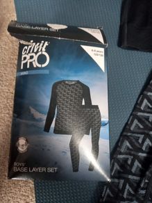 Boys Crivit Pro Base Layer set