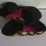 Le Babe Ladies Mirror Gold Heels Shoes Size UK3 EU36 New With Box CAN POST Image 5
