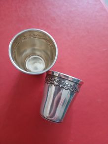 Vintage Silver "Timbales"