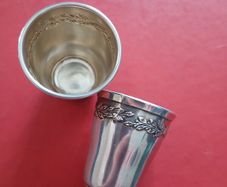 Vintage Silver "Timbales"