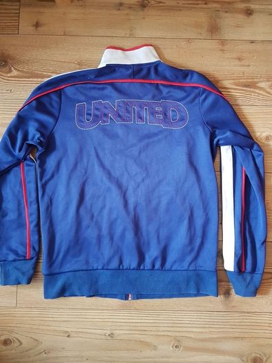 Vintage Retro Nike Zipper Jumper Manchester United football soccer Size M