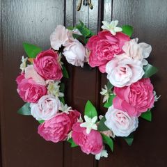 Roses Wreath for front door
