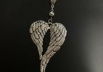 Beautiful Angel Wings Pendant + Chain
