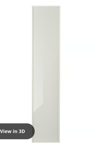 Billy bookcase with glass customisable Hogbo door