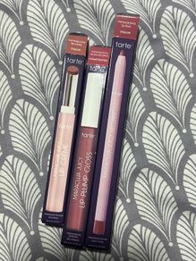 Tarte Maracuja lip Creme, lip plum gloss, lip liner