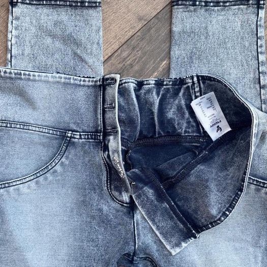 Freddy WR UP Denim 3 Button Full Length Stonewash  Sculpting Jeans  UK 10