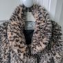 Girls leopard print fur coat Image 2