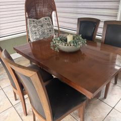 Table and chairs