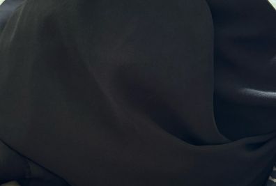 Brand new black fabric.