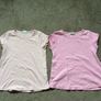 H&M organic cotton girls top short sleeve 4-6 years 110-116cm Image 5