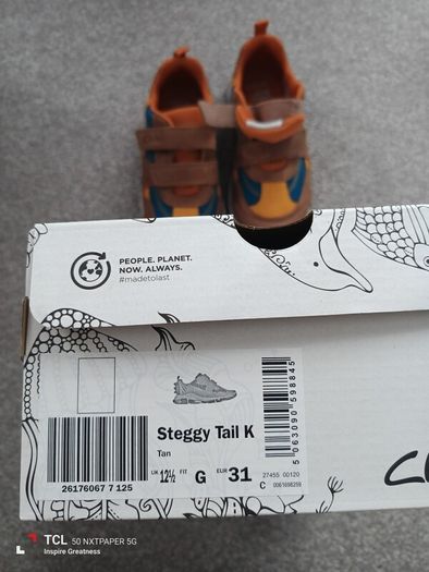 New.boy's Clarks shoes. UK12. 5G/EUR 31