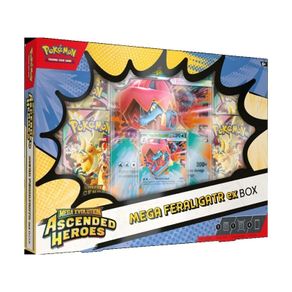 Ascended Heros Mega Feraligatr ex box