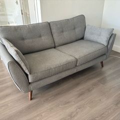 Zinc DFS Sofa Set (3 Seater + Cuddler)